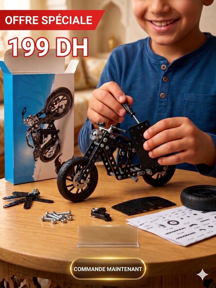 Kit Moto Métallique (Style Hot Wheels)